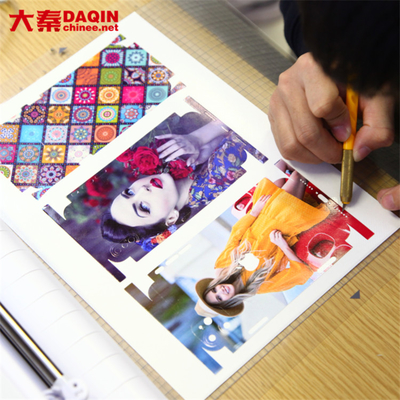 Make Customized Picture Stickers Daqin Cutting Machine For Phone Or Laptop
