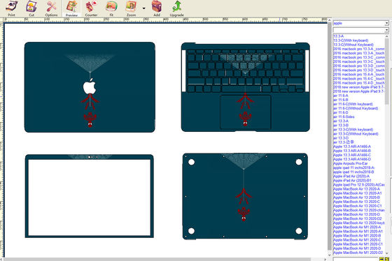 Laptop Skin Making Machine Designed For Personal Diy And Professional With Comprehensive Materials Package And Software Support
