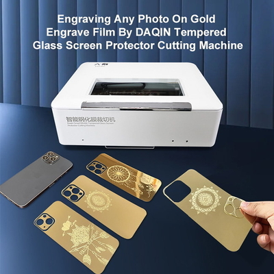 Streamlined Screen Protector Laser Cutting Machine Daqin 3D Mobile Beauty Master Software