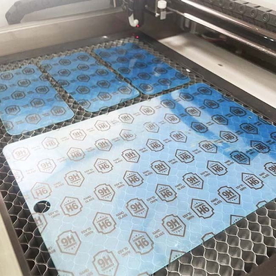 Nano Glass Hydrogel And Vinyls Daqin Mobile Tempered Glass Screen Protector Laser Cutting Machine For Phone Shop And Repair Busines