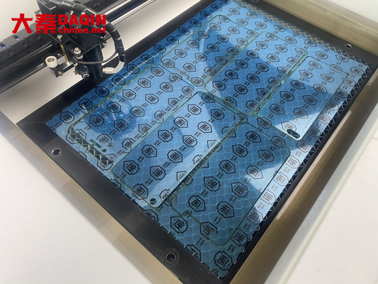 Daqin Mobile Phone Tempered Glass Screen Protector Laser Cutting Machine Ideal For Phone Accessory Online Shop Business