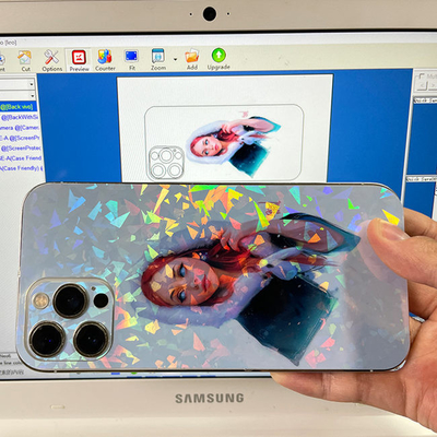 Daqin 3D BTS Customized Phone Case Cover Online For Tempered Galss Making