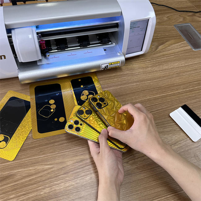 Auto Contour Daqin Vinyl Die Cut Sticker Machine Custom Front Back Film For Phone/Camera/Tablet