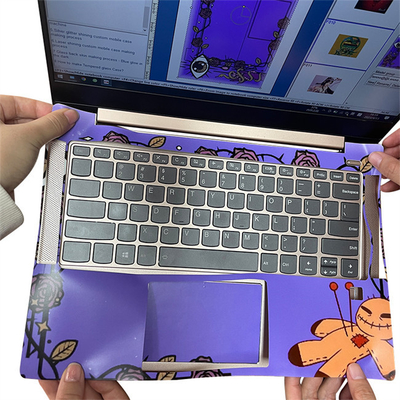 Laptop Stickers Daqin Laptop Skin Mobile Protector Making Machine Factory Production
