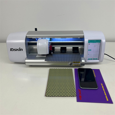 10mm/S White Oem Screen Protector Cutting Machine For Hd / Matte / Privacy Materials