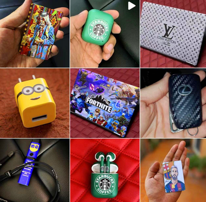 Daqin Laptop / Video Games Pc Beauty Software Customized Stickers