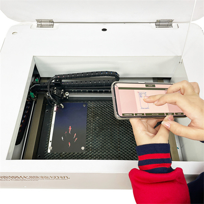 Daqin Mobile Tempered Glass Screen Protector Laser Cutting Machine For Latest Cutting Die And Graphic Data