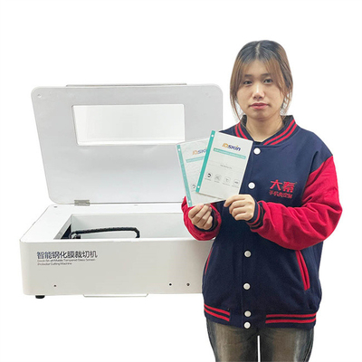 Unlimited Making Mobile Phone Tpu Hydrogel Film Sheet Laser Cutter Plotter Tempered Glass Screen Protector Cutter