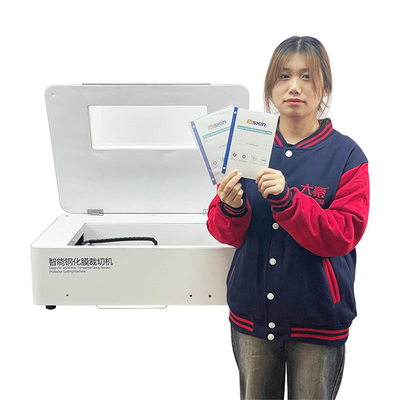 Daqin Mobile Tempered Glass Screen Protector Laser Cutting Machine For Latest Cutting Die And Graphic Data