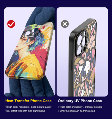 DIY Phone Case Printing Machine Custom Sublimation Printing For Iphone 15 13 12 Pro Max Cases