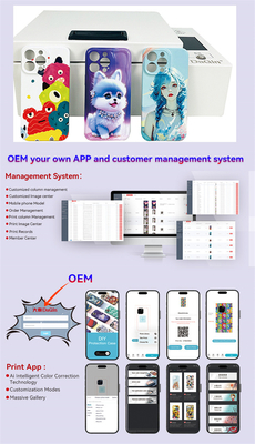 Sublimation Blanks Phone Case Machine Mini Phone Case Printer