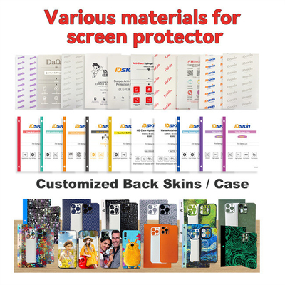 Daqin IDSKIN Plotter Cutting Machine Factory For Iphone 16 Pro Max Mobile Phone Screen Protector Cutting Machine