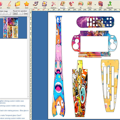 Daqin Laptop Skin Design Software Cutting Machine For Personalized Laptop Skins