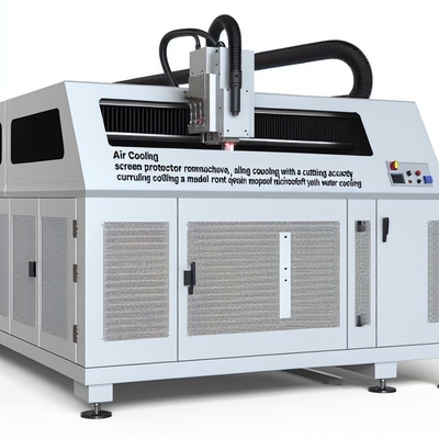 Air Cooling Screen Protector Laser Cutting Machine with High Cutting Accuracy and Cooling Model Circulating Water Cooling