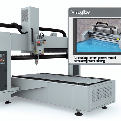 Air Cooling Screen Protector Laser Cutting Machine with High Cutting Accuracy and Cooling Model Circulating Water Cooling