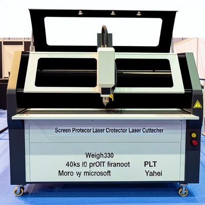 Indoor Working Environment Supported Screen Protector Laser Cutting Machine with 40KG Weight and PLT Format