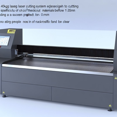40KG Screen Protector Laser Cutting System for Delicate Materials Cutting Thickness Bellow 0.5MM