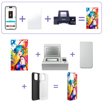 Sublimation Heat Press Machine Phone Cases Energy Efficient 405mm Size
