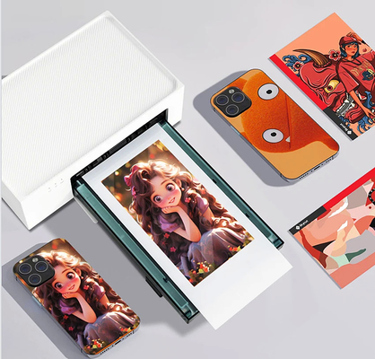 Bluetooth Mobile Back Sticker Printing Machine Compact