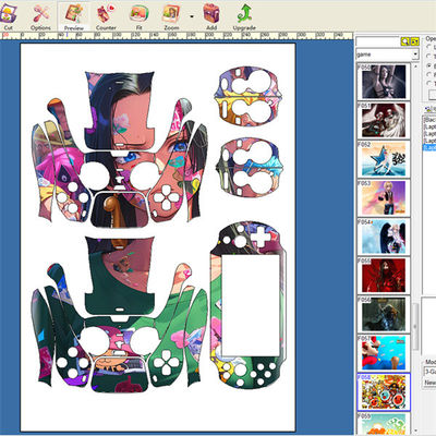 Laptop Skin Making Machine With Laptop Templates And No Cutting Limit Supporting Creative Laptop Skin Designs