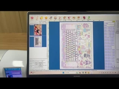 Design OEM Laptop Skin Making Machine , Laptop Skin Heat Press Machine