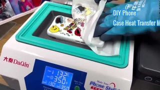Visual 3D Phone Case Printer Sublimation Printing Machine